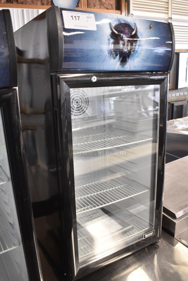 Bison BGCT-6 Metal Commercial Mini Cooler Merchandiser. 115 Volts, 1 Phase. Tested and Working! - Image 2 of 7