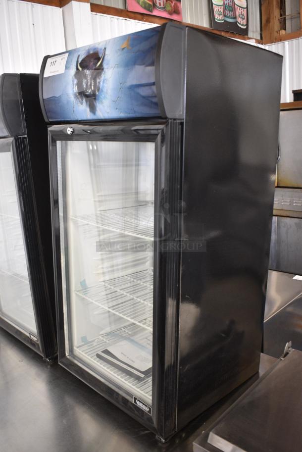 Bison BGCT-6 Metal Commercial Mini Cooler Merchandiser. 115 Volts, 1 Phase. Tested and Working! - Image 3 of 7