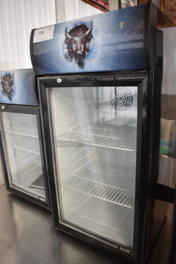 Bison BGCT-6 Metal Commercial Mini Cooler Merchandiser. 115 Volts, 1 Phase. Tested and Working! - Image 3 of 7