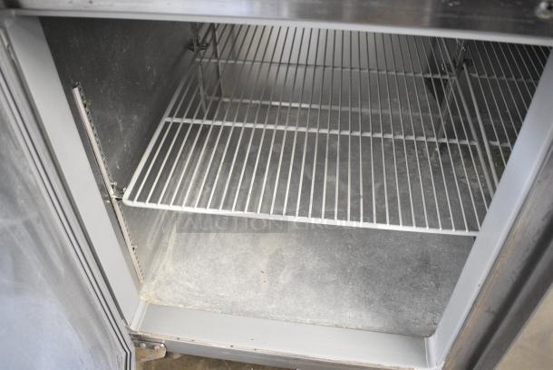2017 Continental CRA68 Stainless Steel Commercial 3 Door Undercounter Cooler. 115 Volts, 1 Phase. Tested and Powers On But Does Not Get Cold - Image 3 of 8