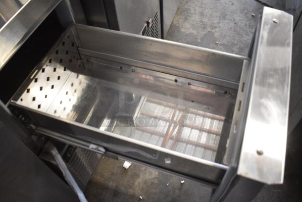 2017 Continental CRA68 Stainless Steel Commercial 3 Door Undercounter Cooler. 115 Volts, 1 Phase. Tested and Powers On But Does Not Get Cold - Image 5 of 8