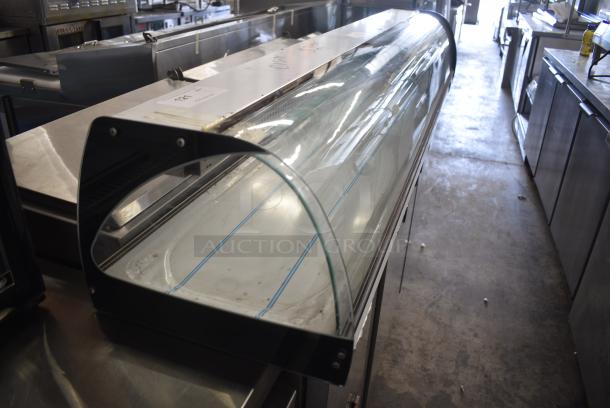 Federal Metal Commercial Countertop Sushi Display Case Merchandiser. 115 Volts, 1 Phase. Tested and Working! - Image 2 of 6