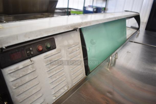 Federal Metal Commercial Countertop Sushi Display Case Merchandiser. 115 Volts, 1 Phase. Tested and Working! - Image 4 of 6