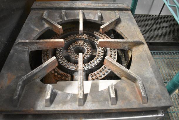 American Range Stainless Steel Commercial Natural Gas Powered Single Burner Stock Pot Range. - Image 3 of 5