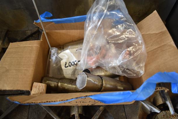 Sierra SR-6-36 Stainless Steel Commercial Natural Gas Powered 6 Burner Range w/ Oven, Back Splash and Over Shelf. - Image 11 of 12