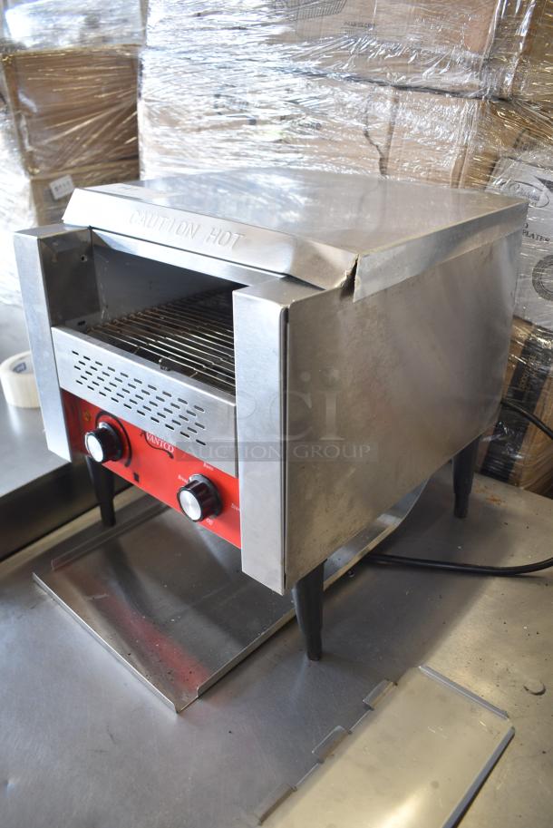 Avantco CTA7001 Stainless Steel Commercial Countertop Conveyor Toaster Oven. 120 Volts, 1 Phase. Tested and Working! - Image 3 of 7