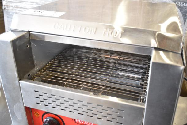 Avantco CTA7001 Stainless Steel Commercial Countertop Conveyor Toaster Oven. 120 Volts, 1 Phase. Tested and Working! - Image 4 of 7