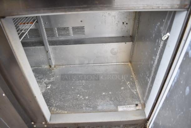 Beverage Air WTR48A Stainless Steel Commercial 2 Door Undercounter Cooler on Commercial Casters. 115 Volts, 1 Phase. Tested and Powers On But Does Not Get Cold - Image 6 of 8