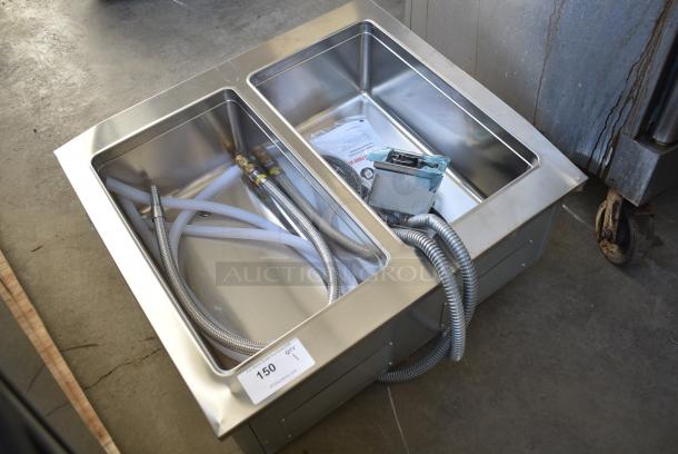 BRAND NEW SCRATCH AND DENT! ServIt 423SDW2H SDW-2H Two Pan Full Size Insulated Drop-In Hot Food Well. 208/240 Volts, 1 Phase. - Image 2 of 8