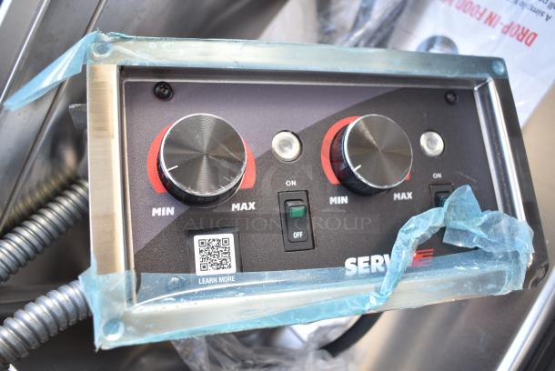 BRAND NEW SCRATCH AND DENT! ServIt 423SDW2H SDW-2H Two Pan Full Size Insulated Drop-In Hot Food Well. 208/240 Volts, 1 Phase. - Image 6 of 8