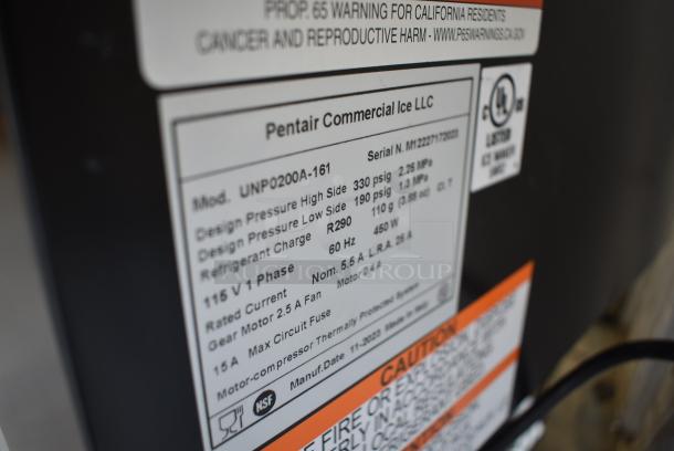 BRAND NEW SCRATCH AND DENT! Manitowoc UNP0200A-161 20" Undercounter Air Cooled Nugget Ice Machine - 220 lb. 115 Volts, 1 Phase. - Image 6 of 8