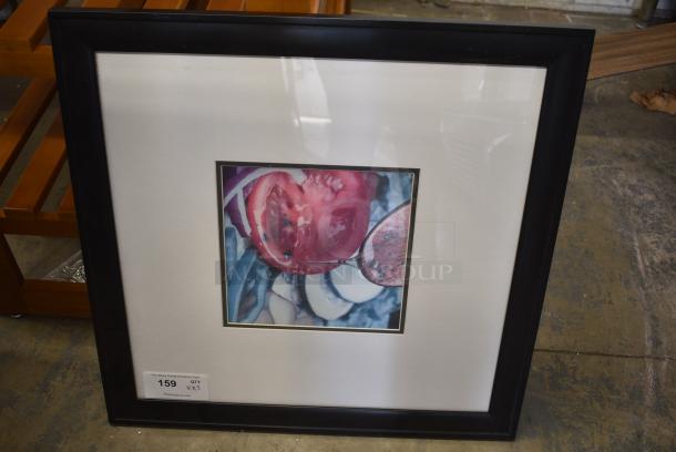 2 Framed Pictures Including Salad and Cucumbers. 2 Times Your Bid! - Image 2 of 3