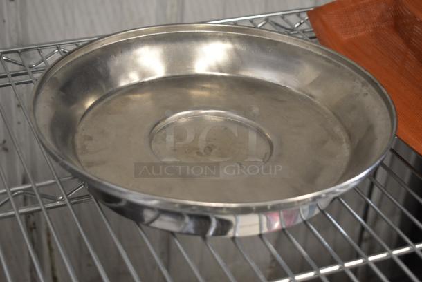 23 Various Poly and Stainless Dome Covers. 23 Times Your Bid! - Image 2 of 8