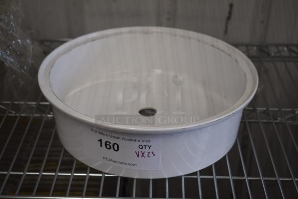 23 Various Poly and Stainless Dome Covers. 23 Times Your Bid! - Image 6 of 8