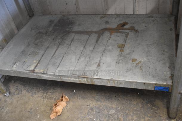 Stainless Steel Table w/ Metal Under Shelf. - Image 2 of 5