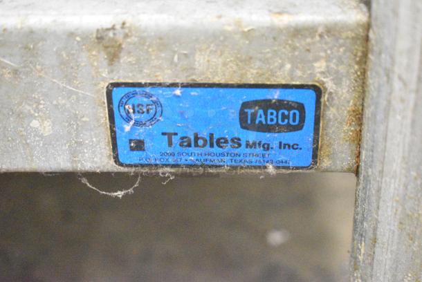 Stainless Steel Table w/ Metal Under Shelf. - Image 5 of 5