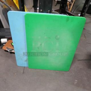 18X24 Assorted Color Cutting Board. 2XBID