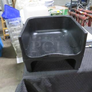 One Dual Sided Booster Seat.