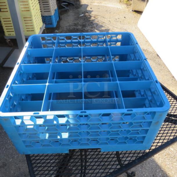 Carlisle 16 Hole 9 Inch Deep Dishwasher Rack. 2XBID - Image 1 of 2