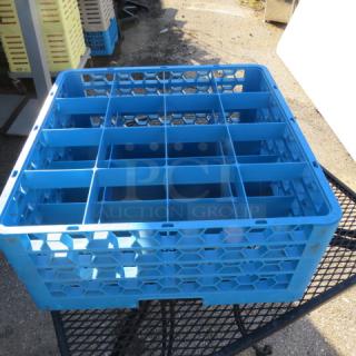 Carlisle 16 Hole 9 Inch Deep Dishwasher Rack. 2XBID