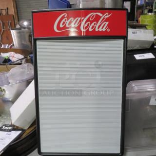 One NEW Coca Cola Letterboard Sign. 16.5X26.5