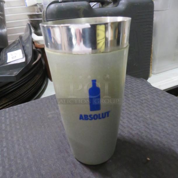 Absolute Vodka Mixing Glass. - Image 1 of 1