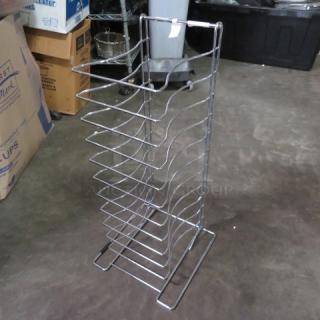 One NEW Vollrath Pizza Pan Rack.  #59812. 12X12X27