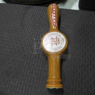 One Beer Tap Handle.