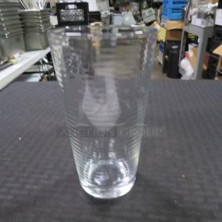 One Lot Of 16  Cocktail/Water Glass.