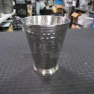 Hammered Stainless Steel Cup. 7XBID