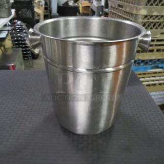 One Stainless Steel Wine Bucket.