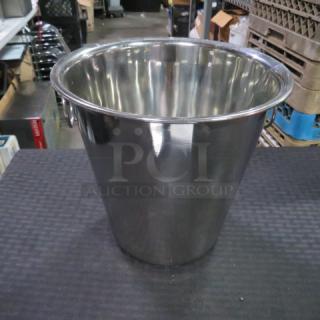 One Stainless Steel Wine Bucket.