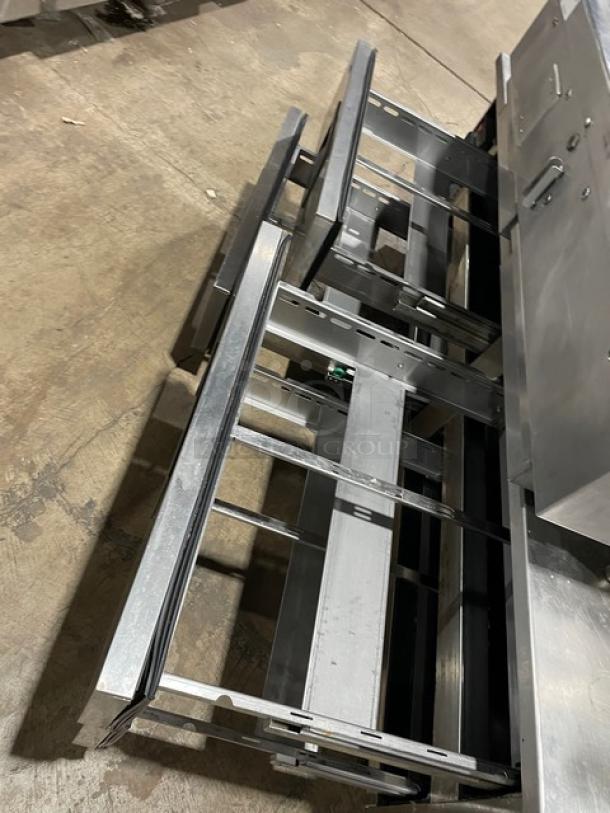 Wow! Everest Commercial Stainless Steel 4 Drawer Refrigerated Chef Base/Equipment Stand! On Casters! - Image 5 of 8