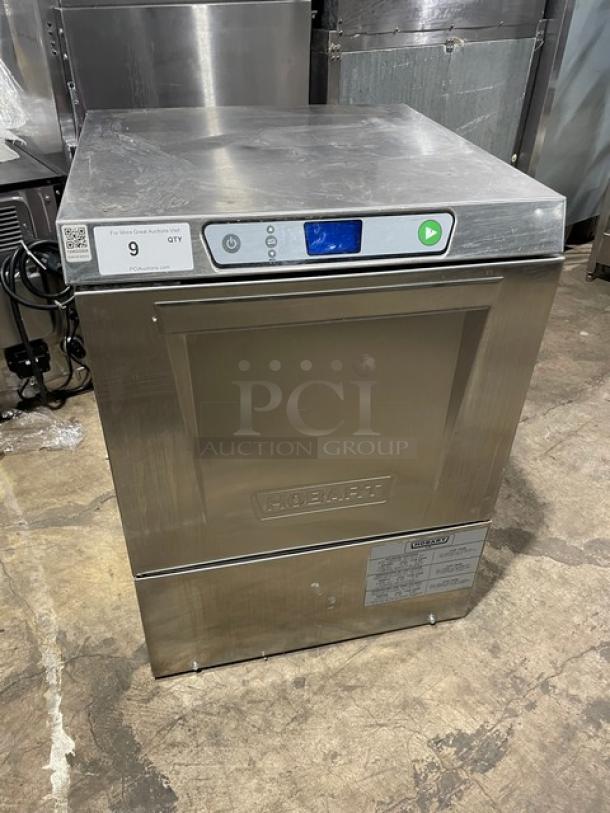 Nice! Hobart! New Body Style! LXe Series Commercial Stainless Steel Undercounter High Temperature Dishwasher! Model: LXEH SN: 231168489! 120/208-240V 1 Phase! - Image 1 of 8