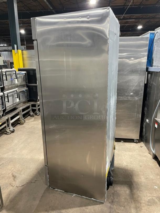 Avantco! 2022 Late Model! A Plus Series Commercial Stainless Steel Solid Single Door Reach In Freezer! With Poly Coated Wire Racks! Model: 447AP23F SN: 8102540338! 115V 1 Phase! - Image 8 of 12