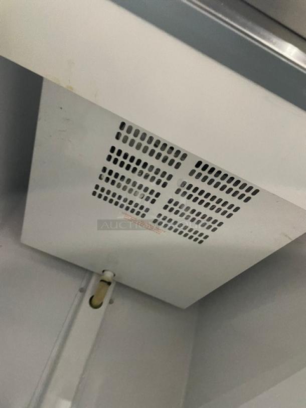 Artic Air Commercial Stainless Steel Solid Single Door Reach In Freezer! With Poly Coated Wire Racks! Model: AF23 SN: 253187! 115V! On Casters! - Image 6 of 9
