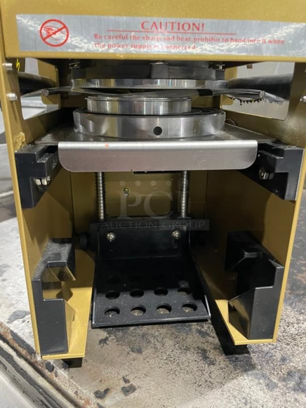 Vevor Commercial Electric Powered Countertop Fully Automatic Cup Sealing Machine! With Digital Control Panel! Model: WY-890 SN: 240510778920046! 120V! On Legs! - Image 7 of 9