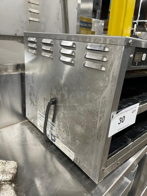 Carter Hoffmann Commercial Stainless Steel Electric Powered Countertop 2 Tier Heated Holding/Warming Unit! Model: MC212S SN: 470627-112012! 120V! On Legs! - Image 2 of 7