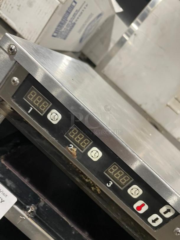 Carter Hoffmann Commercial Stainless Steel Electric Powered Countertop 2 Tier Heated Holding/Warming Unit! Model: MC212S SN: 470627-112012! 120V! On Legs! - Image 5 of 7