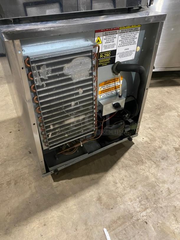 Delfield Commercial Stainless Steel Solid Single Door Undercounter Refrigerator! Model: 406P-STAR4 SN: 1907152002749! 115V 1 Phase! On Casters! - Image 3 of 7