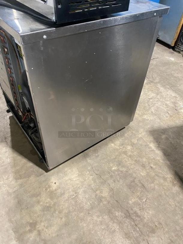 Delfield Commercial Stainless Steel Solid Single Door Undercounter Refrigerator! Model: 406P-STAR4 SN: 1907152002749! 115V 1 Phase! On Casters! - Image 4 of 7