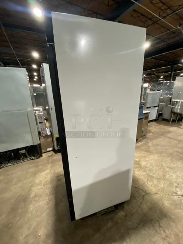 Maxx Cold Commercial Single Swing Door Reach In Refrigerator! Energy Star Certified! With Poly Coated Wire Racks! Model: MXM1-23R SN: 6260940! 115V 1 Phase! On Legs! - Image 2 of 7