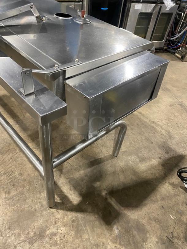 Nice! Groen Commercial Stainless Steel Electric Powered Ultra Tilt Skillet/Tilted Braising Pan! 208V 3 Phase! On Legs! Working When Removed! - Image 4 of 9