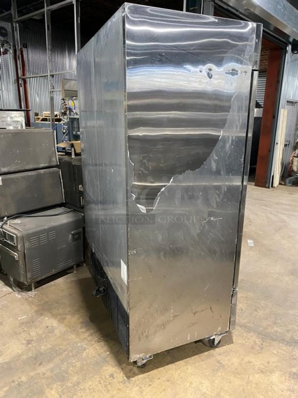Atosa Commercial Stainless Steel Solid 2 Door Reach In Refrigerator! With Poly Coated Wire Racks! Model: MBF8507 SN: MBF8507151012C4004! 115V 1 Phase! On Casters! - Image 2 of 9