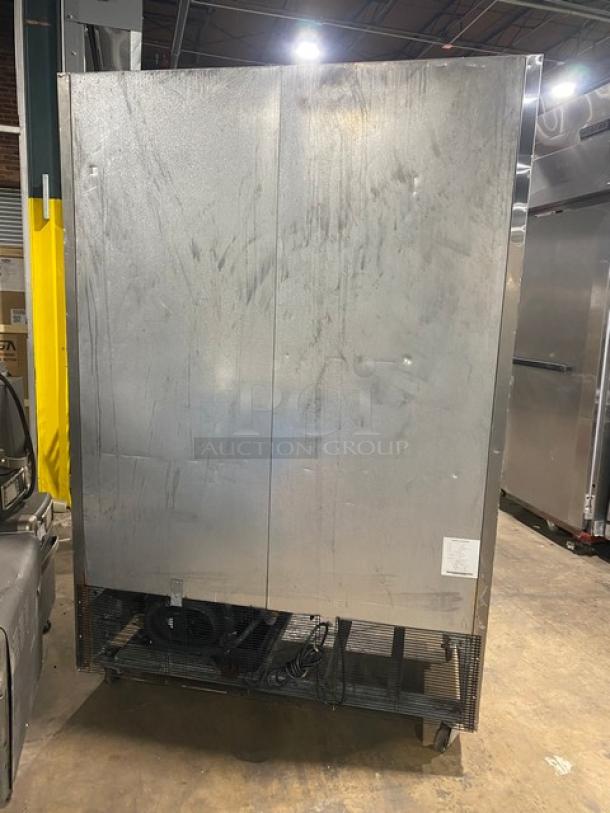 Atosa Commercial Stainless Steel Solid 2 Door Reach In Refrigerator! With Poly Coated Wire Racks! Model: MBF8507 SN: MBF8507151012C4004! 115V 1 Phase! On Casters! - Image 3 of 9