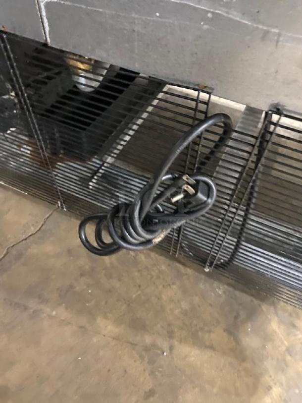 Atosa Commercial Stainless Steel Solid 2 Door Reach In Refrigerator! With Poly Coated Wire Racks! Model: MBF8507 SN: MBF8507151012C4004! 115V 1 Phase! On Casters! - Image 9 of 9