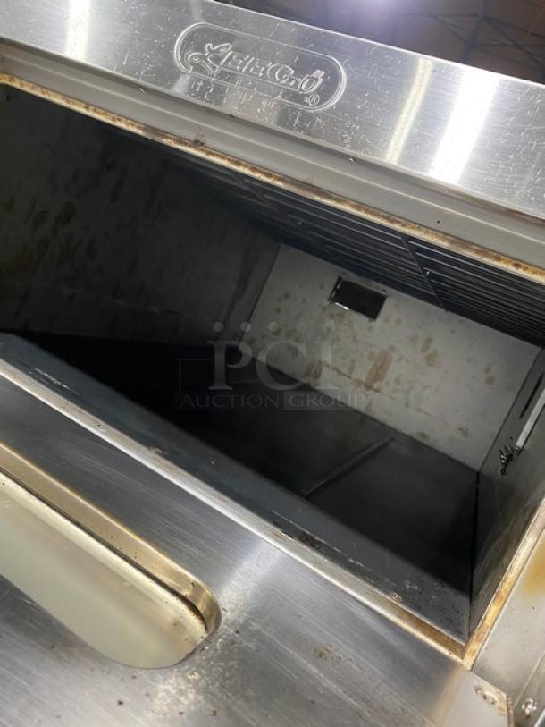 Leego Commercial Stainless Steel Electric Powered Double Stacked Pizza/Bakery Deck Oven! With Iron Bottoms! Model: RN-2109E SN: RN2109E1050000790GA! 220V! On Universal Coolers Commercial Stainless Steel 2 Door Undercounter/Worktop Refrigerator! Model: SC-36-BMI SN: 6456424421091707! 115V! On Casters! ALL ONE MONEY! - Image 9 of 11