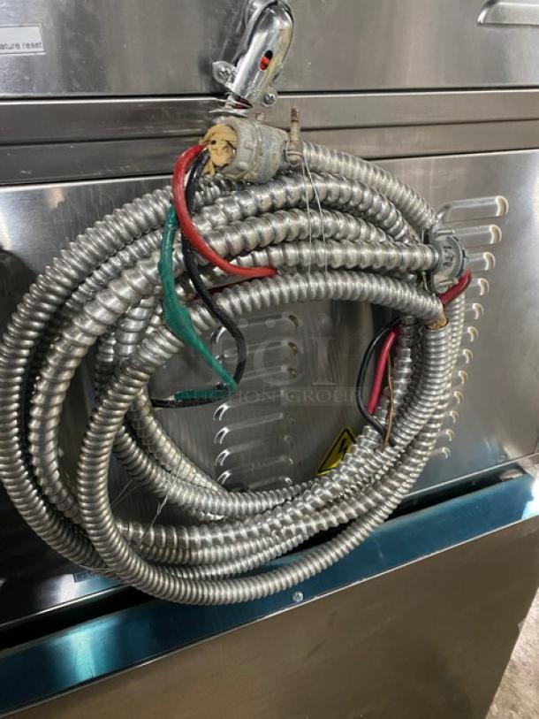 Leego Commercial Stainless Steel Electric Powered Double Stacked Pizza/Bakery Deck Oven! With Iron Bottoms! Model: RN-2109E SN: RN2109E1050000790GA! 220V! On Universal Coolers Commercial Stainless Steel 2 Door Undercounter/Worktop Refrigerator! Model: SC-36-BMI SN: 6456424421091707! 115V! On Casters! ALL ONE MONEY! - Image 11 of 11