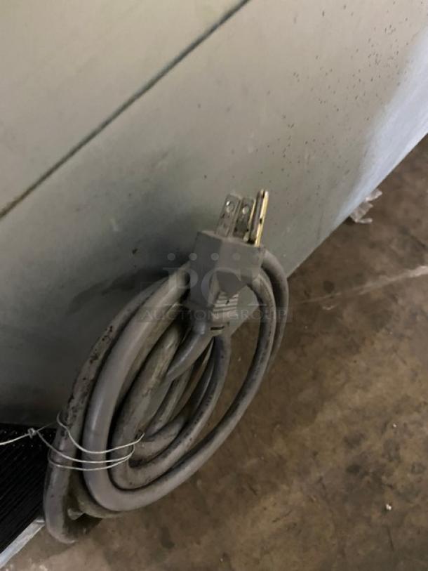 Turbo Air Commercial Stainless Steel 2 Door Refrigerated Bain Marie Style Mega Top Salad/Sandwich Prep Table! With Poly Coated Wire Racks! Model: TST-48SD-18 SN: KM4189Z006! 115V! On Casters! - Image 9 of 9