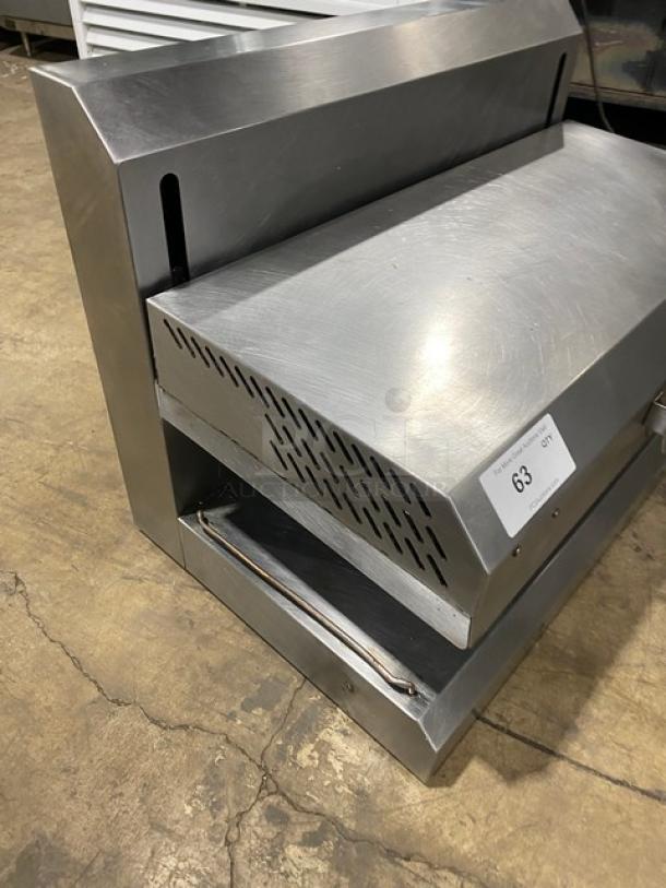 Equipex Commercial Stainless Steel Electric Powered Countertop Finishing Oven/Salamander Broiler/Cheese Melter! - Image 2 of 8